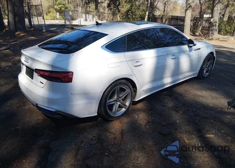 2021 Audi A5 Sportback Premium 45 Tfsi Quattro S Tronic из США, поврежденный, VIN WAUDACF52MA011341